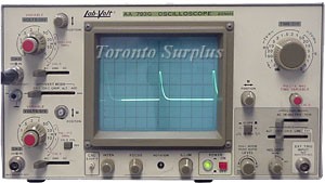 Lab-Volt Leader 793G - 20 MHz Oscilloscope Dual Trace