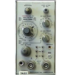 Tektronix 7A22 Differential Amplifier