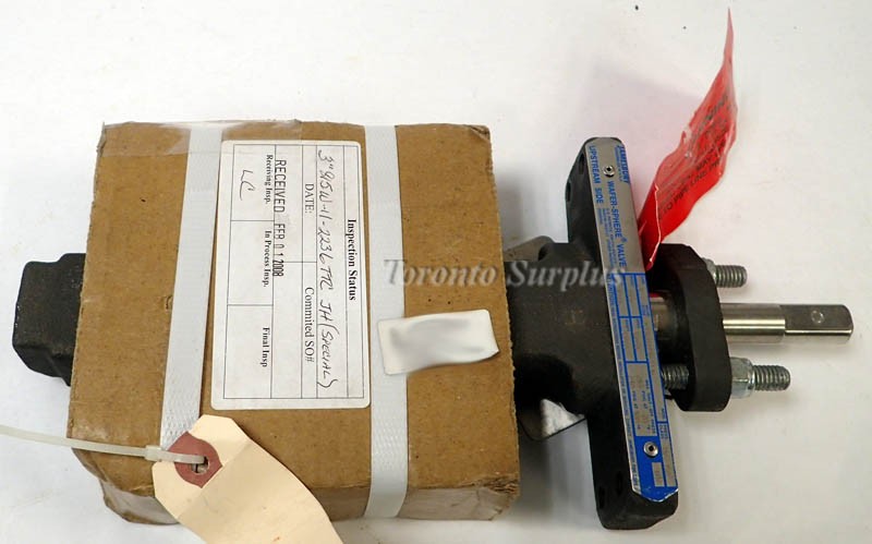 Jamesbury 3" 815W-11-2236TT C JH (special) / 3" 815W112236TT JH (special) Wafer-Sphere Butterfly Valve , Size 3" BRAND NEW / NOS