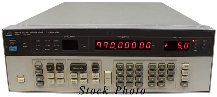 HP 8656B / Agilent 8656B Signal Generator 100kHz - 990MHz OPT 002