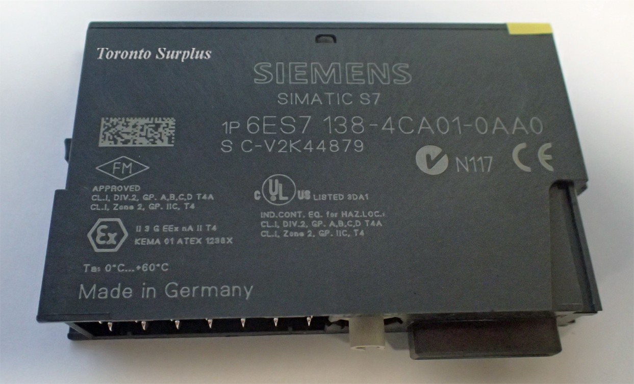 Siemens Simatic 6ES7 138-4CA01-0AA0 PM-E Power Module24 VDC   