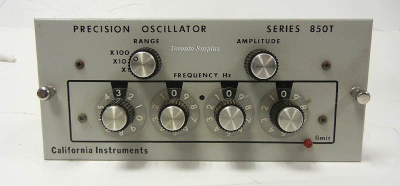 California Instruments Series 850T 