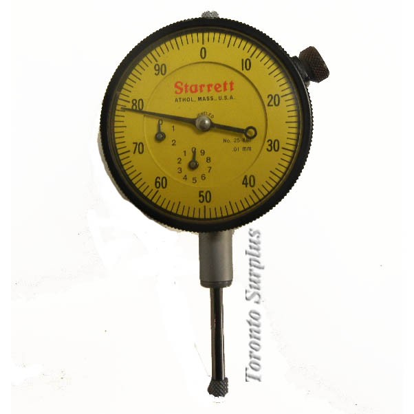 Starrett 25-881J Jewelled Dial Indicator