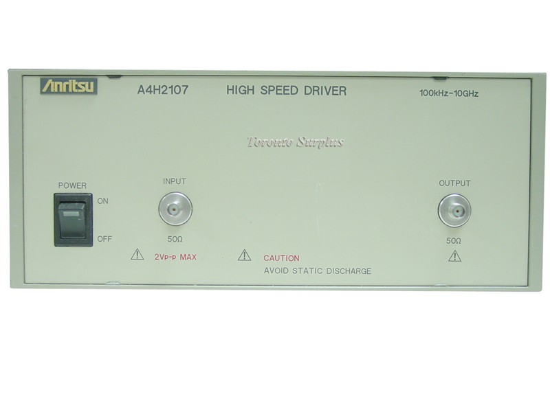 Anritsu A4H2107 High Speed Driver 100kHz-10GHz OPT 01