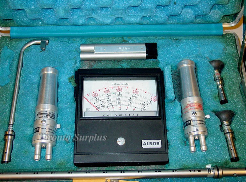 Alnor Series 6000 Velometer Model 6006AP Meter 