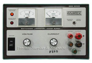 Anatek 3000 Series 15-20S Switch Mode Laboratory Power Supply, 0-15 VDC, 0-20A