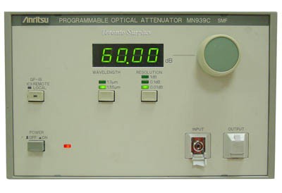 Anritsu MN939C Programmable Optical Attenuator