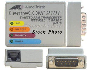 Allied Telesis CentreCOM 210T / AT-210T Twisted Pair Transceiver