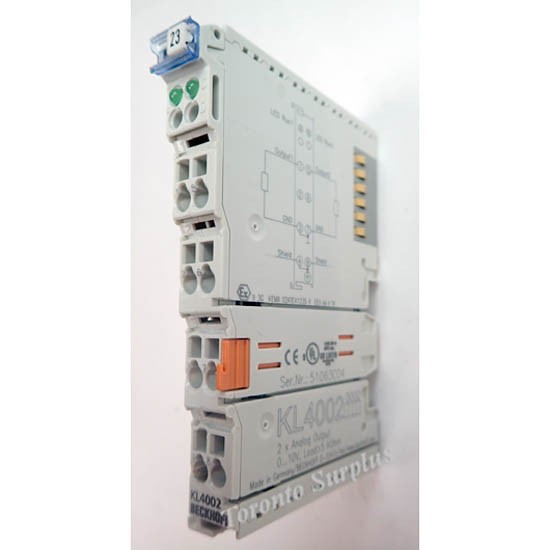 12Bit OVP KL4002 0...10V Beckhoff 2-Kanal Analog-Ausgangskl 