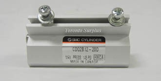 SMC Pneumatic CDQ2B12-20D / CDQ2B12-20D Compact Cylinder, Double Acting, Single Rod, Brand New / NOS