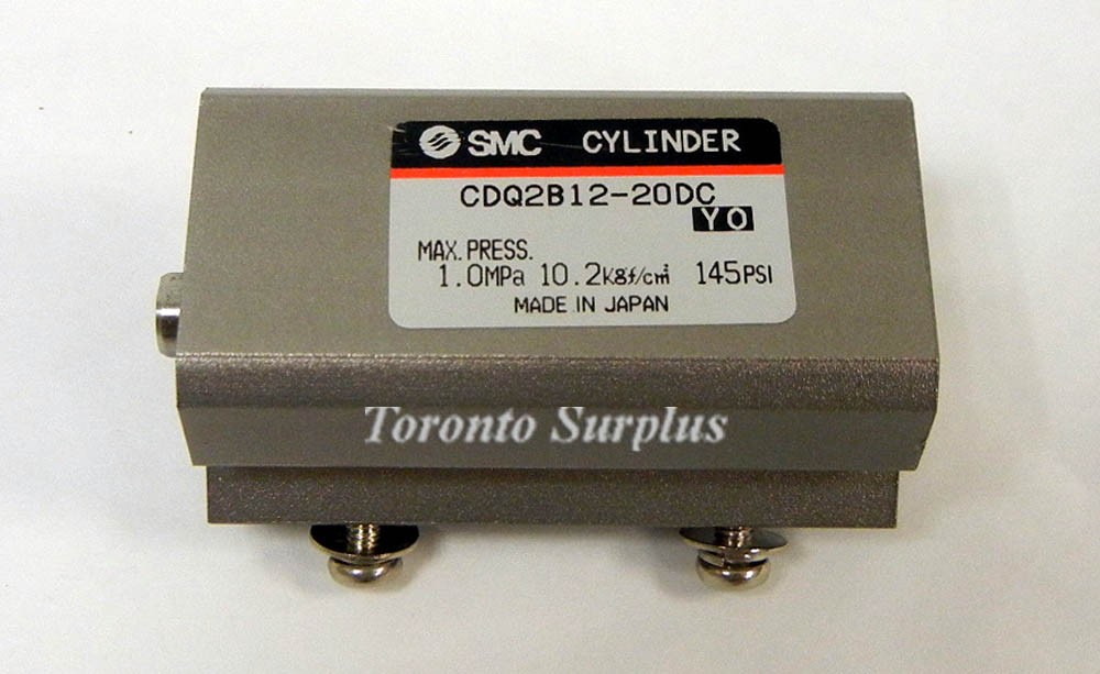 SMC Pneumatic CDQ2B12-20DC / CDQ2B12-20DC Compact Cylinder, Double Acting, Single Rod, Brand New / NOS