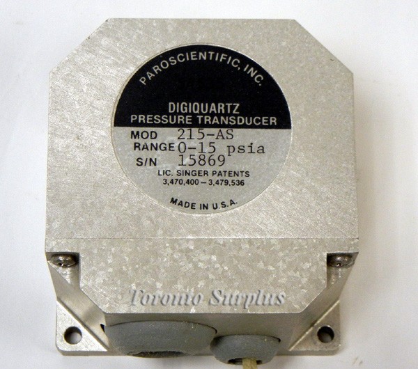 Paroscientific / Digiquartz 215-AS / 215AS Pressure Transducer