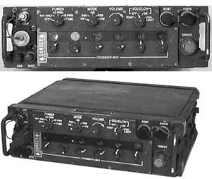 Cincinatti AN/PRC-70 RT-1133 HF/VHF Transceiver (Missing Power Supply Board)