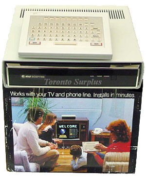 AT&T Sceptre TV Videotex Unit - A.K.A. 1983 Vintage Web TV