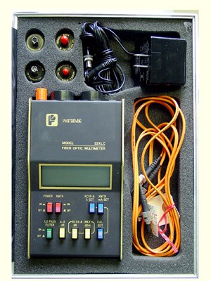 Three M 3M Photodyne 22XLC Fiber Optic Multimeter Kit