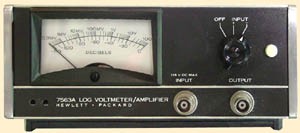 HP 7563A / Agilent 7563A LOG Voltmeter/Amplifier