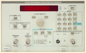 Tektronix SG5030 Programmable Leveled Sine Wave Generator Plug-In