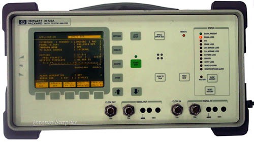 HP 37722A / Agilent 37722A 2Mb/s Telecom Analyzer