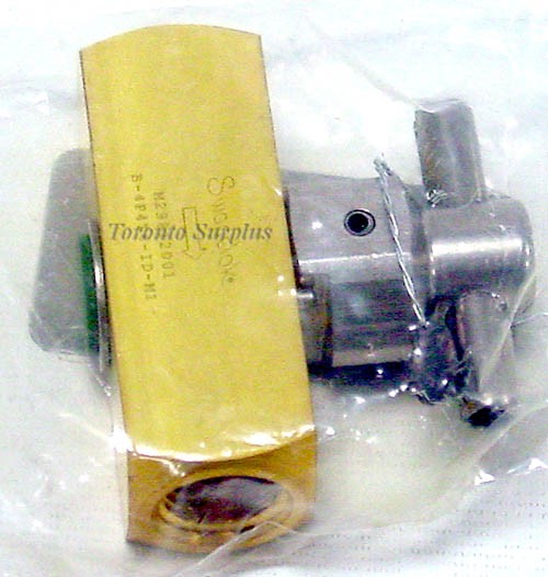 Swagelok B-4P4V4-ID-M1 Quarter-Turn Instrument Plug Valve, 1/4 in. FNPT BRAND NEW