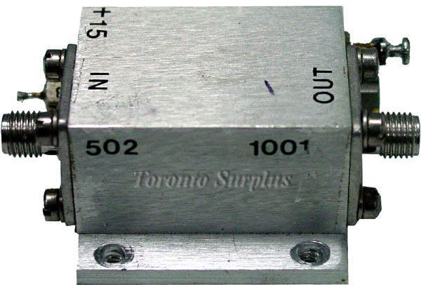 Amplifier +15V Input