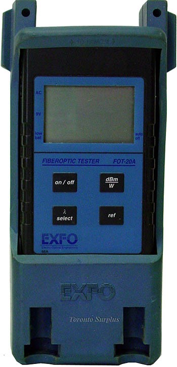 Exfo Fot-20A / Fot20A  FOT-22AX-SPC Fiberoptic Tester