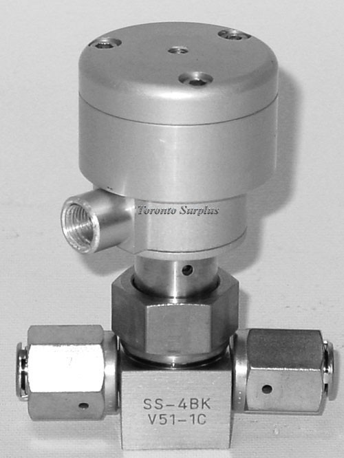 Nupro / Swagelok SS-4BK V51-1C 1/4 Inch, Stainless Steel ValveStainle