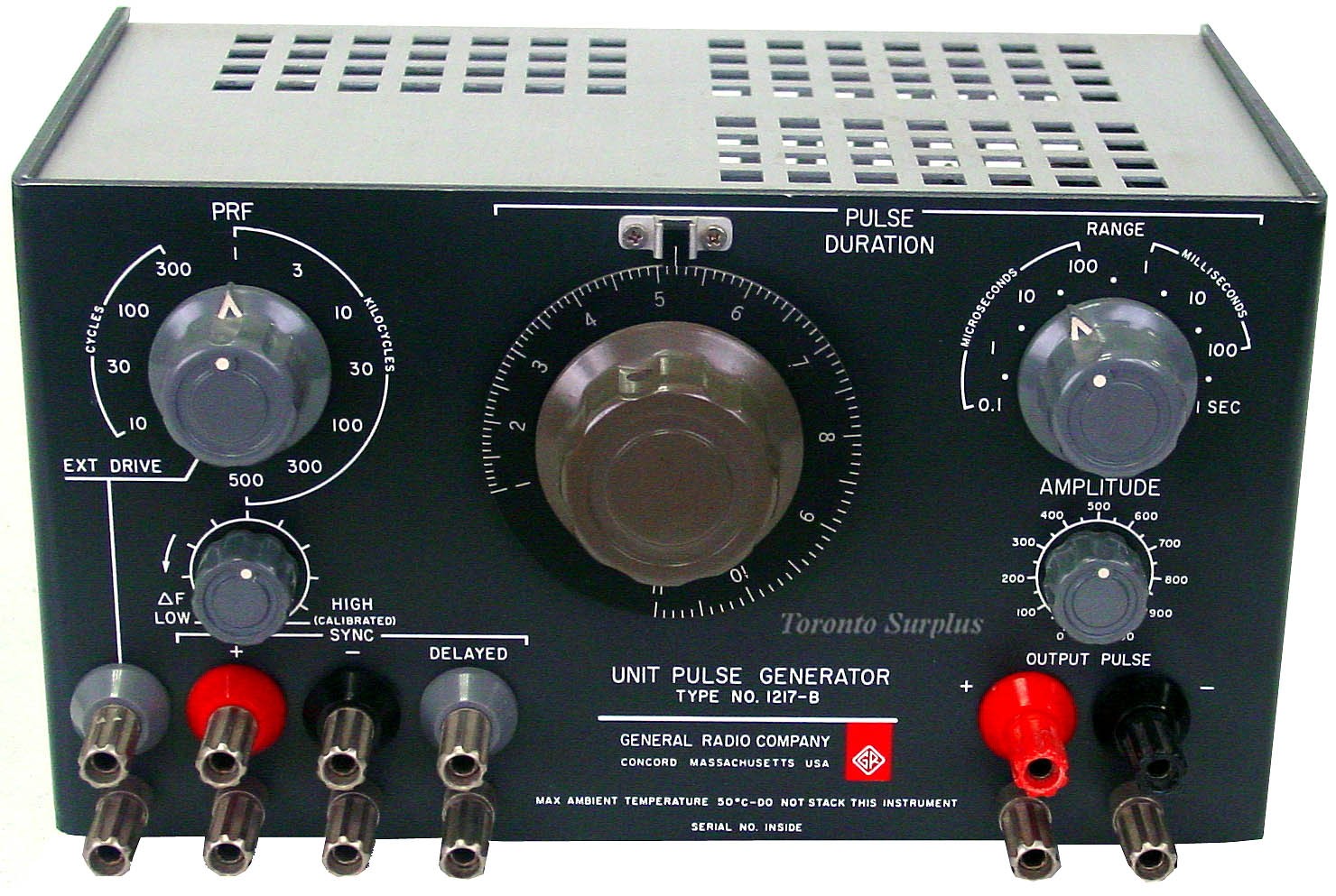 General Radio Company 1217-B Unit Pulse Generator