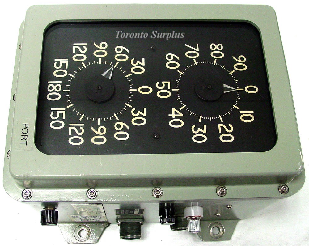 Control Technology Electronics / CTC Canada CS-372 / CS372 / 660-01-312-5851 / Wind, Direction & Speed Indicator