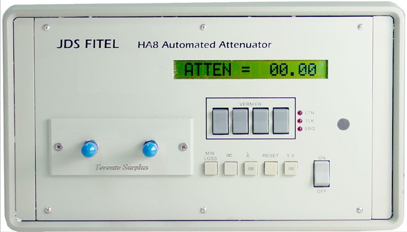 JDS Fitel / JDS Uniphase HA8 Automated Attenuator Model HA8503-SPL2