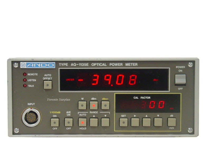 Ando AQ-1135E Optical Power Meter 