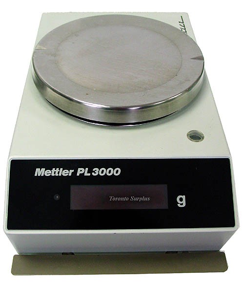 Mettler / Toledo PL 3000 Digital Top Load Precision Calibration Scale