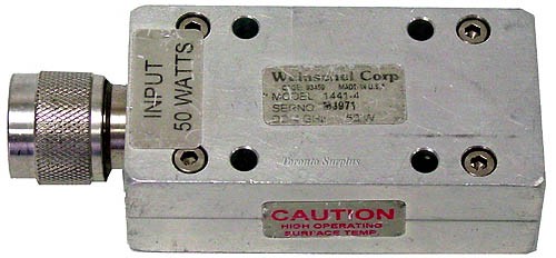 Aeroflex / Weinschel 1441-4 High Power Coaxial Termination, 4 GHz, 50W