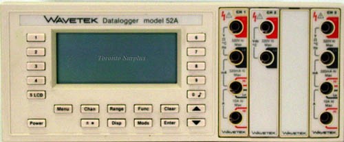 Wavetek 52A Datalogger 4 channel