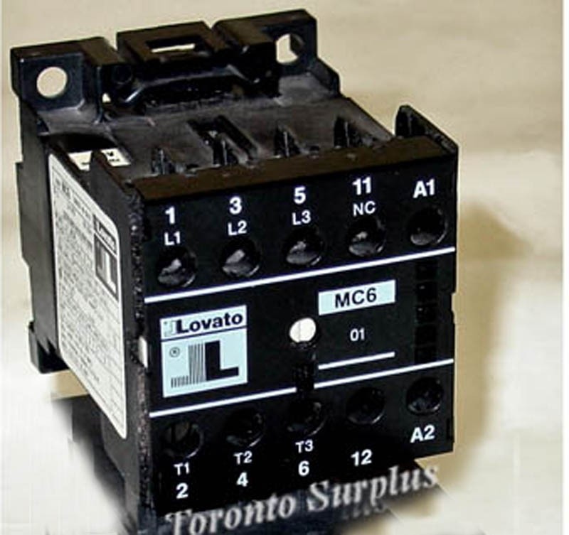 Lovato MC6 Contact Relay 24V, 50-60Hz