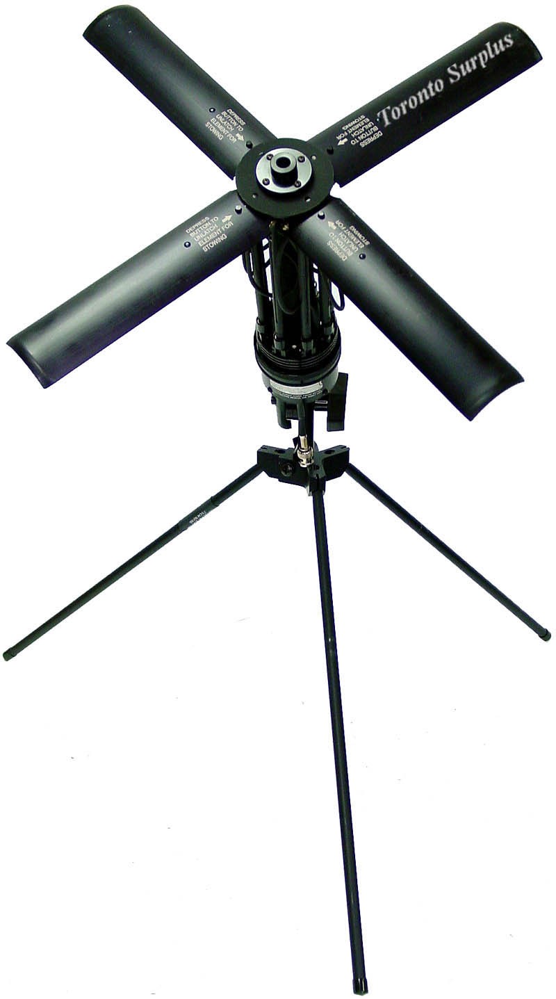 Trivec-Avant AV-2040-2A / AV20402A Portable UHF Satellite Communication Antenna