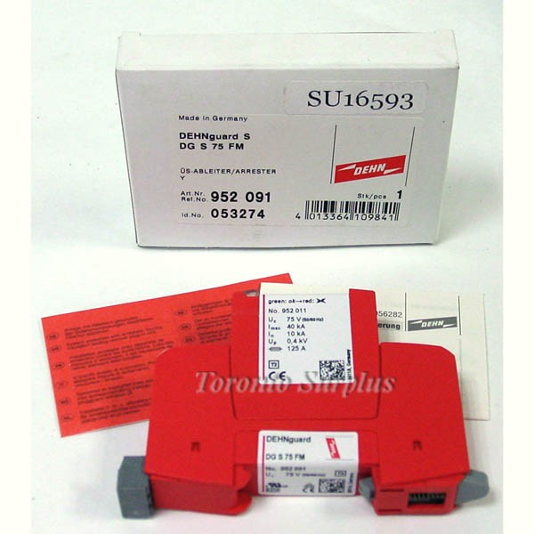 DEHN DEHNguard S DG S 75 FM 952 091 Single-pole Pluggable Surge Arrester