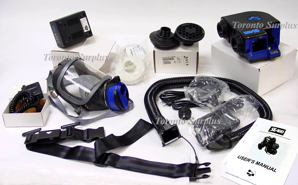SEA SE400 Series / SE400AT2 Full Gas Mask Papr Respirator SE400