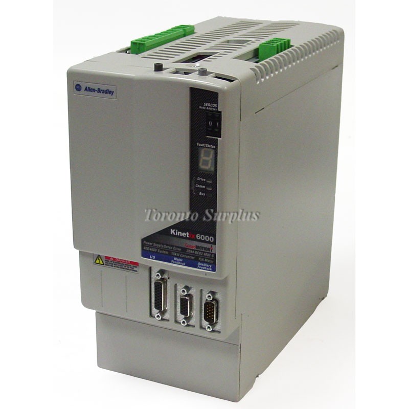 Allen Bradley Kinetix 6000 / 2094-BC02-M02-SB1111 Servo Drive, Series B, IAM 400-460V System, 15kW Converter, 15A 