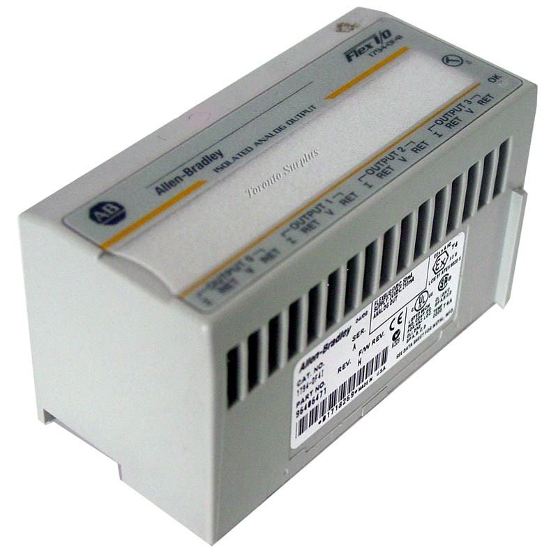 Allen Bradley  1794-0F4I / 17940F4I / 1794-0F4I/A / 96406471 Isolated Analog Output - Ser. A , F/W Rev.H