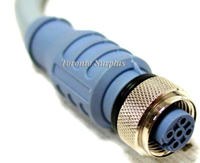 MKS AS00124-01 MicroNode I/O Compact Networked I/O with Turck  RSC RKS 572-2M & Alpha Wire 6012C Cable Assembly