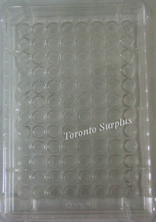 Corning® 96 Well EIA/RIA Clear Flat Bottom Polystyrene High Bind Microplate, Individually Wrapped, without Lid, Nonsterile 