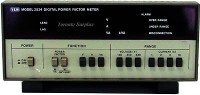 Yokogawa YEW 2524 Digital Power Factor Meter