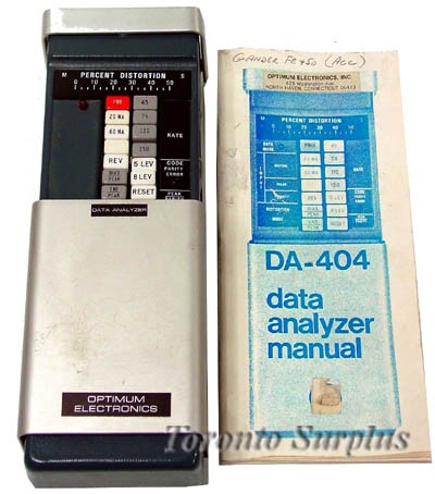 Optimum Electronics DA-404 Data Analyzer