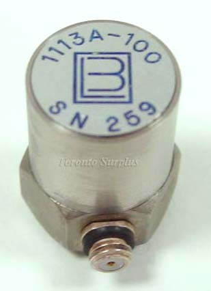 Vibracon Bouche Labs 113A-100 Accelerometer