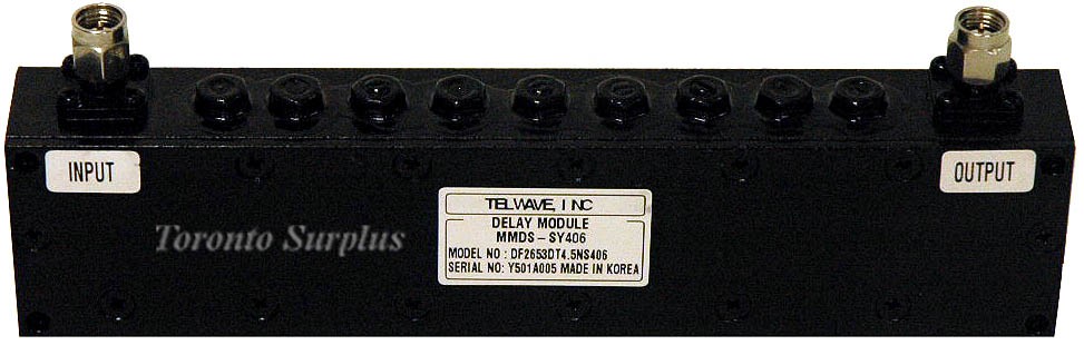 Telwave DF2653DT4.5NS406 Delay Module MMDS- SY406 