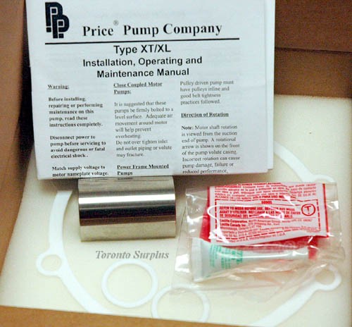 Price Pump 1019 Repair Kit for Price Pump A100-300JMSS-DS BRAND NEW / NOS rm