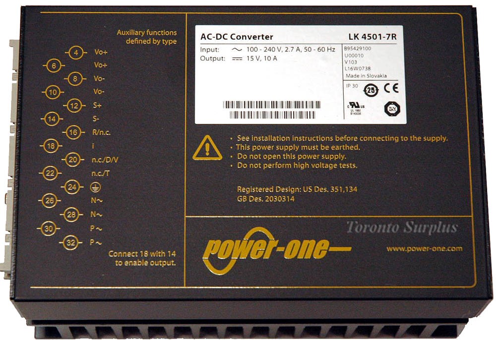 Power-One LK45017R / LK 4501-7R AC-DC Converter 
