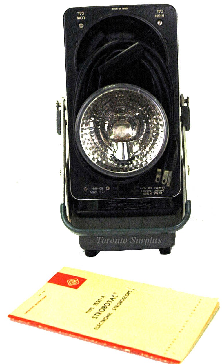 General Radio 1531-A / 1531A GenRad Strobotac Electronic Stroboscope / Strobe Light