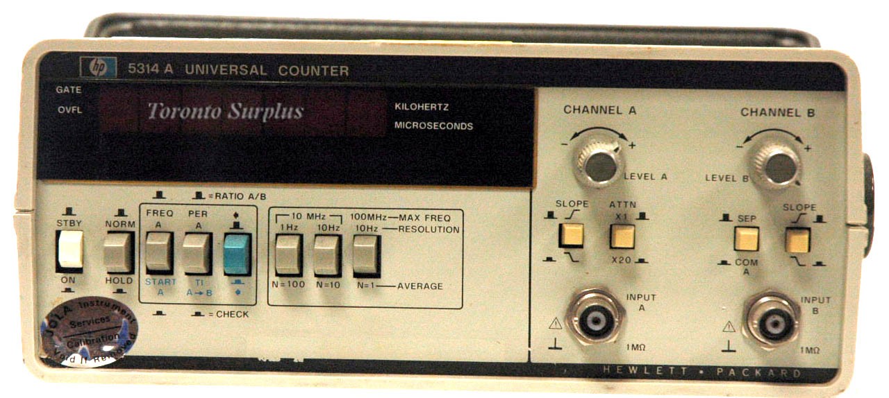 HP 5314A / Agilent 5314A Universal Counter