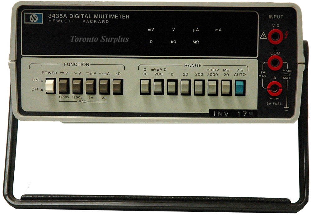 HP 3435A / Agilent 3435A 3 1/2 Digit Autoranging Digital Multimeter